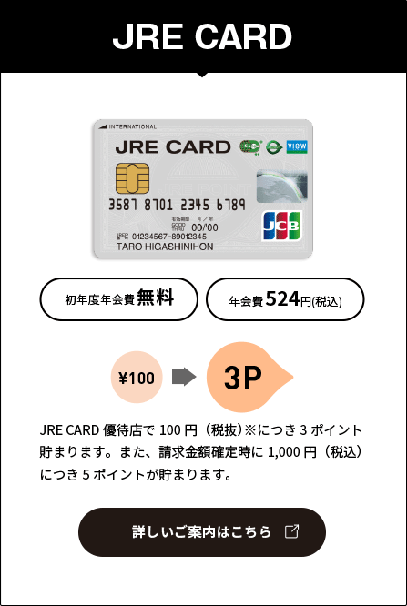 JRE CARD