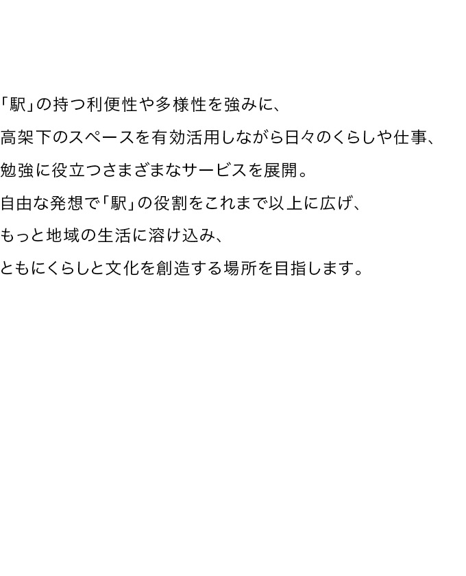 ここにしかない魅力を最大化していきます。