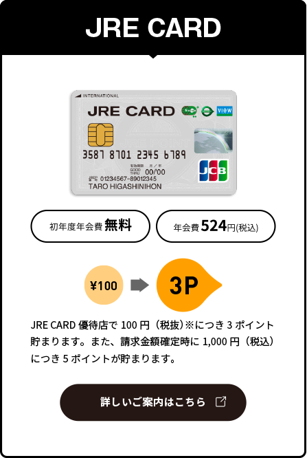 JRE CARD