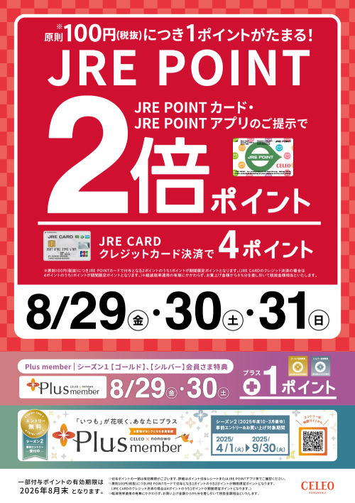 2倍ポイントキャンペーン