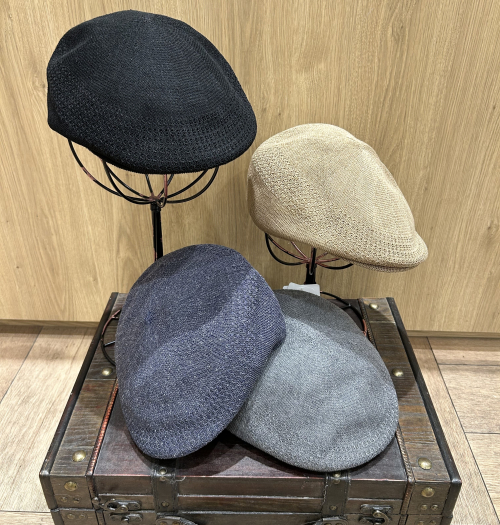 【新作商品のご紹介】 爽涼麻混サーモハンチング