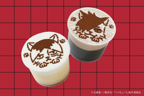 「パステル」にてアニメ「ハイキュー!!」とのコラボイラストプリンが登場！