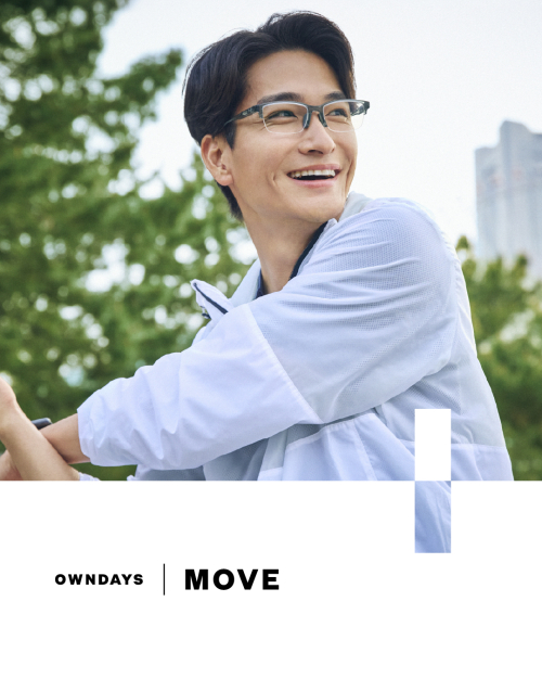「OWNDAYS｜MOVE」 自分にぴったりフィットする、幅調整機能搭載モデル
