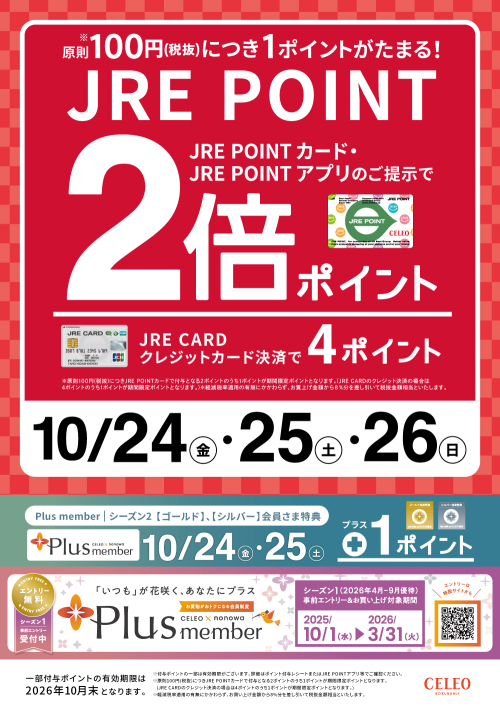 2倍ポイントキャンペーン