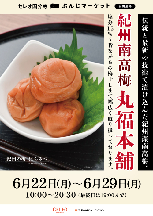 【催事】紀州南高梅　丸福本舗