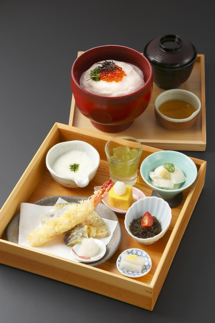 ご飯ととろろ とろ麦