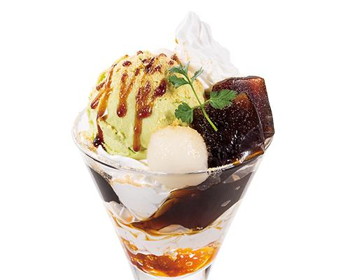 ぷるぷるわらび餅の和風パフェ◇◆◇