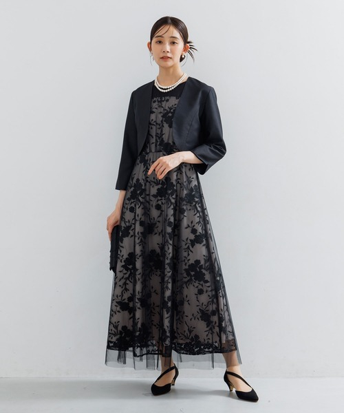 【ジャケット単品】≪シャンタン生地使用≫マザードレスジャケット