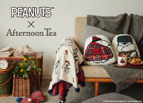 『PEANUTS』×『Afternoon Tea』のコラボレーション！