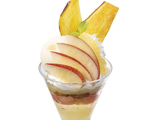 【NEW】秋の味覚！りんごとさつまいものパフェ◆◇◆