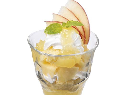 【NEW】りんごを使用したグラスタイプのショートケーキ◆◇◆