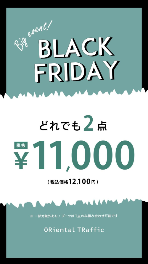どれでも2点で11,000円（税込12,100円）