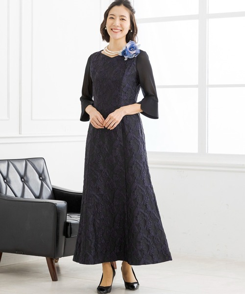 ジャガードレース　マザードレス