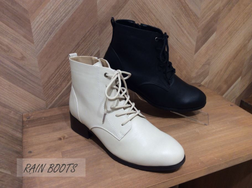 NEW☆AcureZオリジナルレースアップレインブーツ
