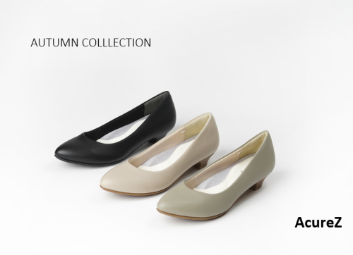 NEW☆晴雨兼用母趾にやさしいパンプス