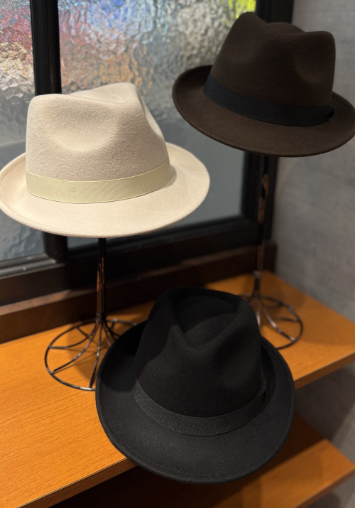 ポケッタブル フェルトハット