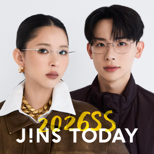 旬を着こなすメガネ「JINS TODAY」26年春の新作発売！