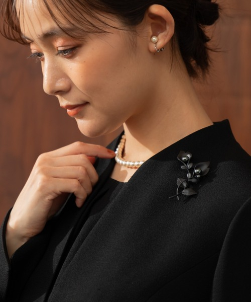 【喪服・礼服】フォーマルブローチ