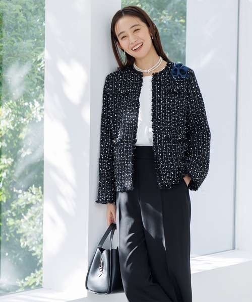 【troisiemechaco×formforma】別注ツイードジャケット 単品