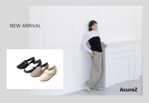 NEW☆母趾にやさしいビットローファー