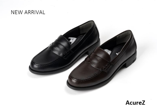 NEW生活防水☆母趾にやさしいやわらかローファー