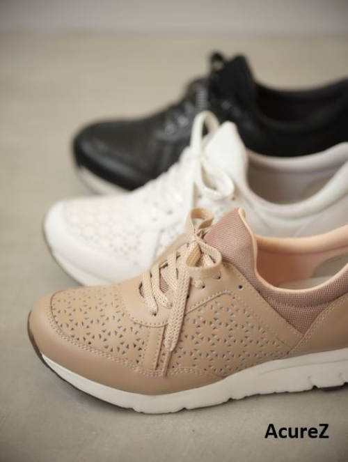 NEW☆AcureZオリジナルレザースニーカー