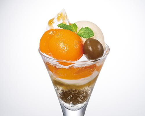 梅とあんずのキュン！とする甘酸っぱい爽やかパフェ◆◇◆