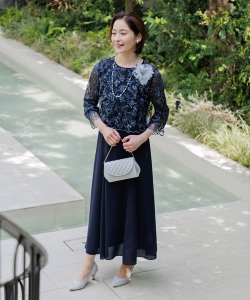 結婚式の母親ドレス(マザードレス・新郎新婦のお母様ドレス