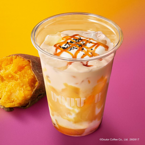 お芋の魅力を詰め込んだ秋の新作ドリンク発売！